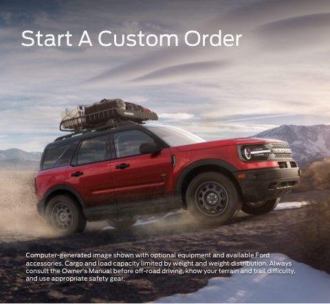 Start a custom order | Jenkins Ford in Buckhannon WV